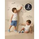 Sinsay - Pamučni šorts 2 pack - grey blue