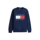Tommy Jeans Majica mornarska/rdeča/bela