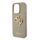 Guess Guess perforirano ohišje 4G z bleščicami - iPhone 15 Pro (zlato)