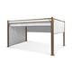 Blumfeldt Pantheon Cortina Rust, paviljon s streho, 3 x 4 m, 4 stranski deli (GDW8-PCRust3x4-BR-WH)