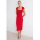 Trendyol Obleka rdeča