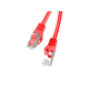 Patchcord cat.6a 0,25M rdeč PCF6-10CC-0025-