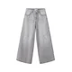 MANGO KIDS Kavbojke siv denim