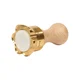 Flower-shaped cutter for ravioli pasta, made of brass, 10.5 x 6 cm - Z