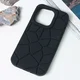 Maska za telefon Color Stone za iPhone 14 Pro 6.1 crna