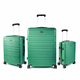 Aga Travel Set potovalnih kovčkov MR4657 svetlo zelena