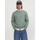 JACK & JONES Pulover JORNorrebro večbarvno zelena