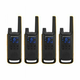 Motorola Talkabout T82 Extreme Quad Pack, Profesionalni mobilni radio (PMR), 16 kanali, 10000 m, LED, Micro-USB, Nikal-metal-hidrid (NiMH)