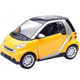 Metalni autić Newray - Smart Fortwo 3 ASS, žuti, 1:43