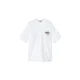 AllSaints oversize kratka ženska majica bombažna VALEN ETTA TEE