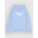 Roxy Surf Feeling Brushed Kids Hoodie cerulean