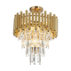 Luster na šipci MADISON 9xE14/40W/230V zlatna