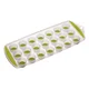 Tray for preparing ice cubes, 28 x 12 cm, silicone, green - Colourwork