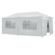Beli paviljon party 9x3m sa stranicama ( 1144 )