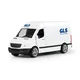 Kovinski avto GLS z odpiralnimi vrati 12 cm