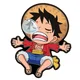 Northix Enodelna 3D blazina - Monkey D. Luffy Design, mehak material