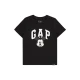 GAP Majica V-DISLOGO X GAP rdeča/črna/bela