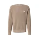 Calvin Klein Jeans Pulover CLSC temno rjava