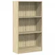 Vidaxl Knjižna omara sonoma hrast 60x24x109 cm inženirski les