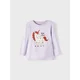 NAME IT Bluza 13210313 Vijolična Regular Fit
