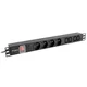 Lanberg Napajalna letev Rack PDU 19, 4x poljska + 4x IEC C13 vtičnica