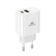 Punjač zidni PS4102 W00 EU wall charger white PD20W + QC3.0, USB-A + USB-C