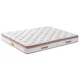 Hanah Home Bračni krevet sa prostorom za odlaganje Latte 140x38x190cm Crni