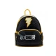Loungefly DC Comics Black Adam Light Up Cosplay Mala Ranac, Crni