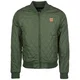 Diamond Quilt Nylon Jacket Olive