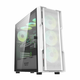 slomart darkflash dk431 računalniško ohišje + 4 ventilatorji (belo)