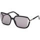 TOM FORD Ženske naočare za sunce Solange-02 0FT1089 01C60, Crne