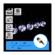 Aigostar - LED spoljašnja dekorativna girlanda 160xLED/3,6W/230V 10m IP44 hladno bela