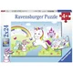 Ravensburger sestavljanka Samorog, 2x24 kosov