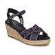 Tommy Hilfiger Sandali & Odprti čevlji Tommy Webbing Low Wedge Sandal Modra