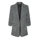 VERO MODA Blazer pegasto črna