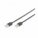 Digitus USB kabel A/vzorec do A/vzorec, črn, bakren, 5 m
