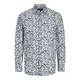 JACK & JONES Srajca Leeds marine/svetlo modra/rjava/bela