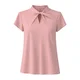 REGINA FASHION Bluza Elegance Twist Blouse roza