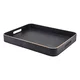 GenWare servirni pladenj, lesen furnir, črn, 60 mm, dolžina: 455 mm, širina: 460 mm
