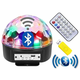 Disco Light Bluetooth USB krogla + daljinski upravljalnik E-197