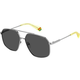Polaroid PLD6173/S 6LB/M9 Polarized ONE SIZE (58) Srebrna/Siva