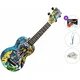 Mahalo MA1GR Art II Series Standard SET Graffiti Soprano ukulele