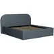 Tapacirani Krevet Bilbao Storage 180/200 cm , siva