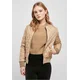 Womens Diamond Quilt Nylon jacket unionbeige