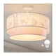 Brilagi-LED dečiji plafonski luster BOBO 1xE27/10W/230V, O 40 cm, krem/ružičasta/kraljevsko plava