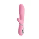 Pretty Love Thomas Zeka vibrator, Silikonski, 7 modova vibracije, 20.5 cm, Roze