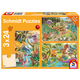 Schmidt - Puzzle Zabava s dinosaurima - 40 - 99 dijelova