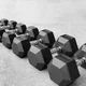 HEXAGONALNA GUMIRANA ROČNA UTEŽ 37,5 kg