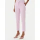 Fracomina Hlače iz tkanine FR26SV4002W42901 Roza Slim Fit