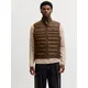 JACK & JONES Brezrokavnik JJEKINGSLEY rjava